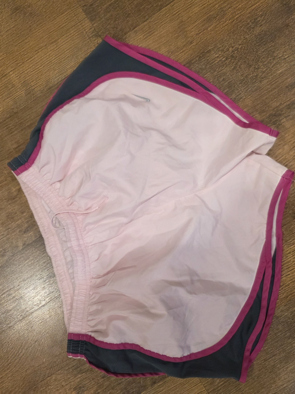 Nike Light Pink Dri‑Fit Athletic Shorts